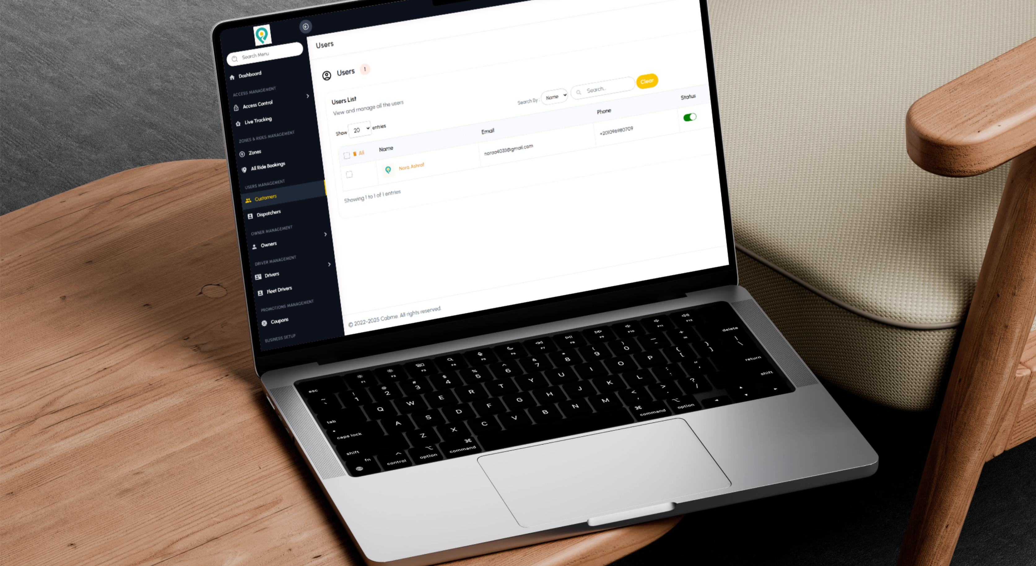 CabMe — screenshot 4